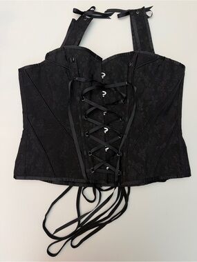 *New* Corset Story Steel Boned Overbust With Shoulder Straps, Size 20(2XL,UK 24)